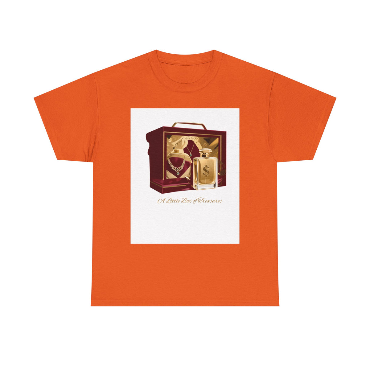 Red Jewelry Box Cotton Tee