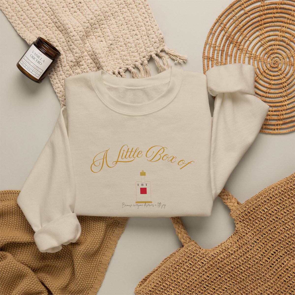 A Little Box of Treasures Crewneck Sweatshirt