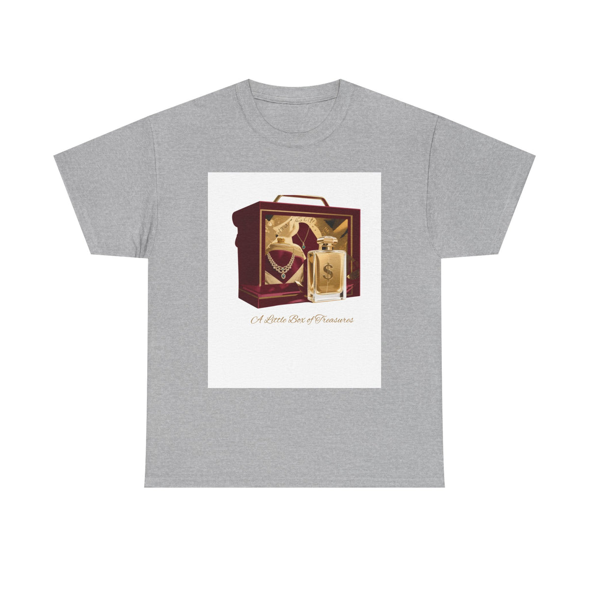 Red Jewelry Box Cotton Tee