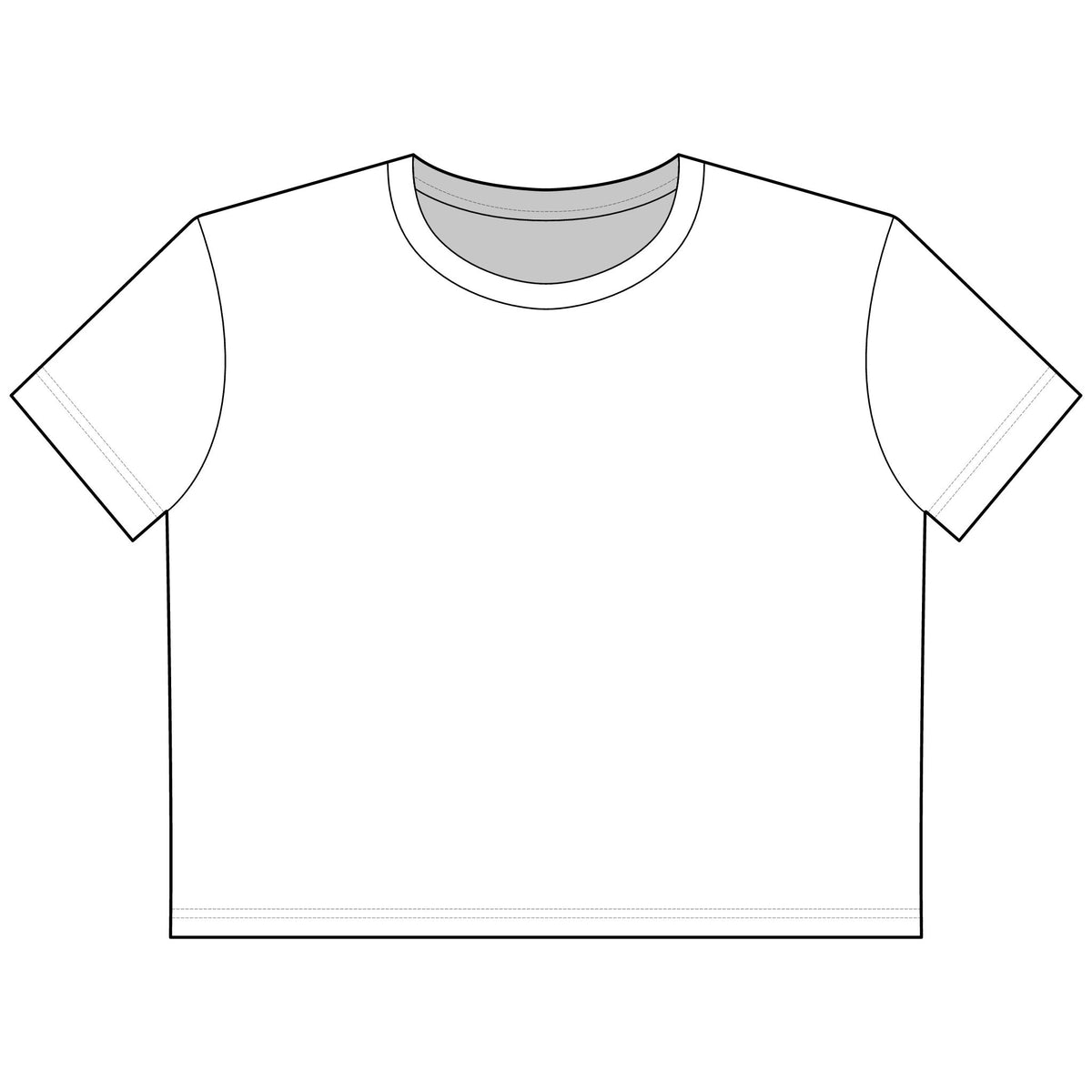 Womens Crop Tee