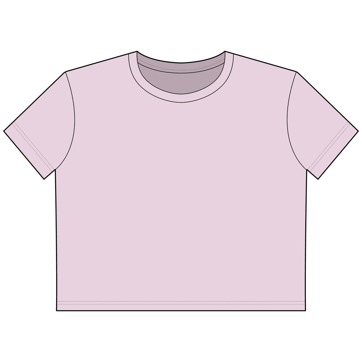 Womens Crop Tee