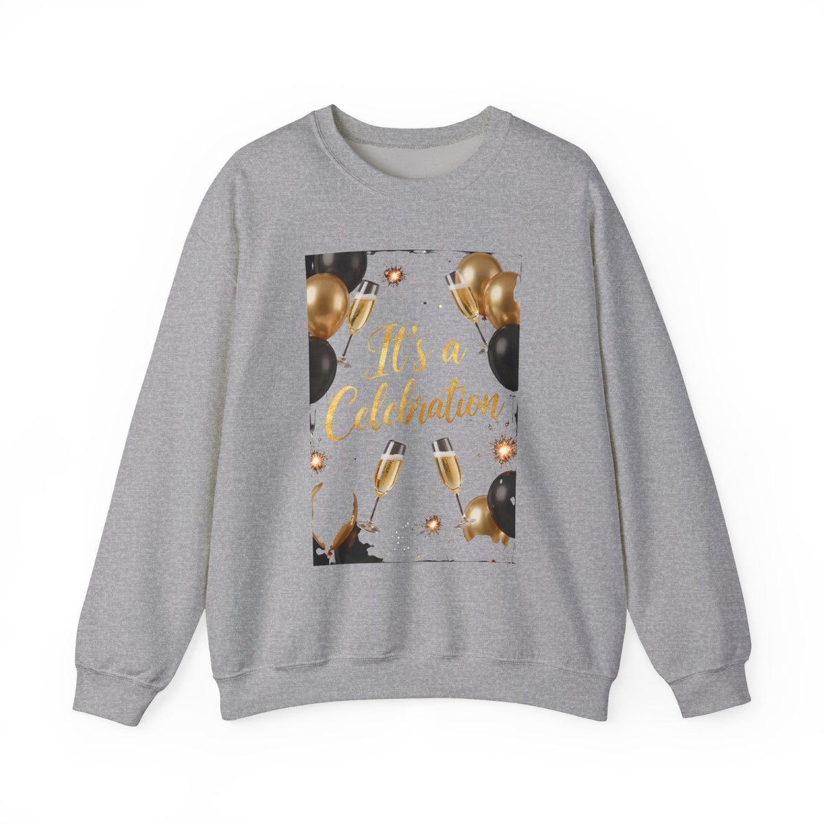 It’s a Celebration Gold & Black Sweatshirt