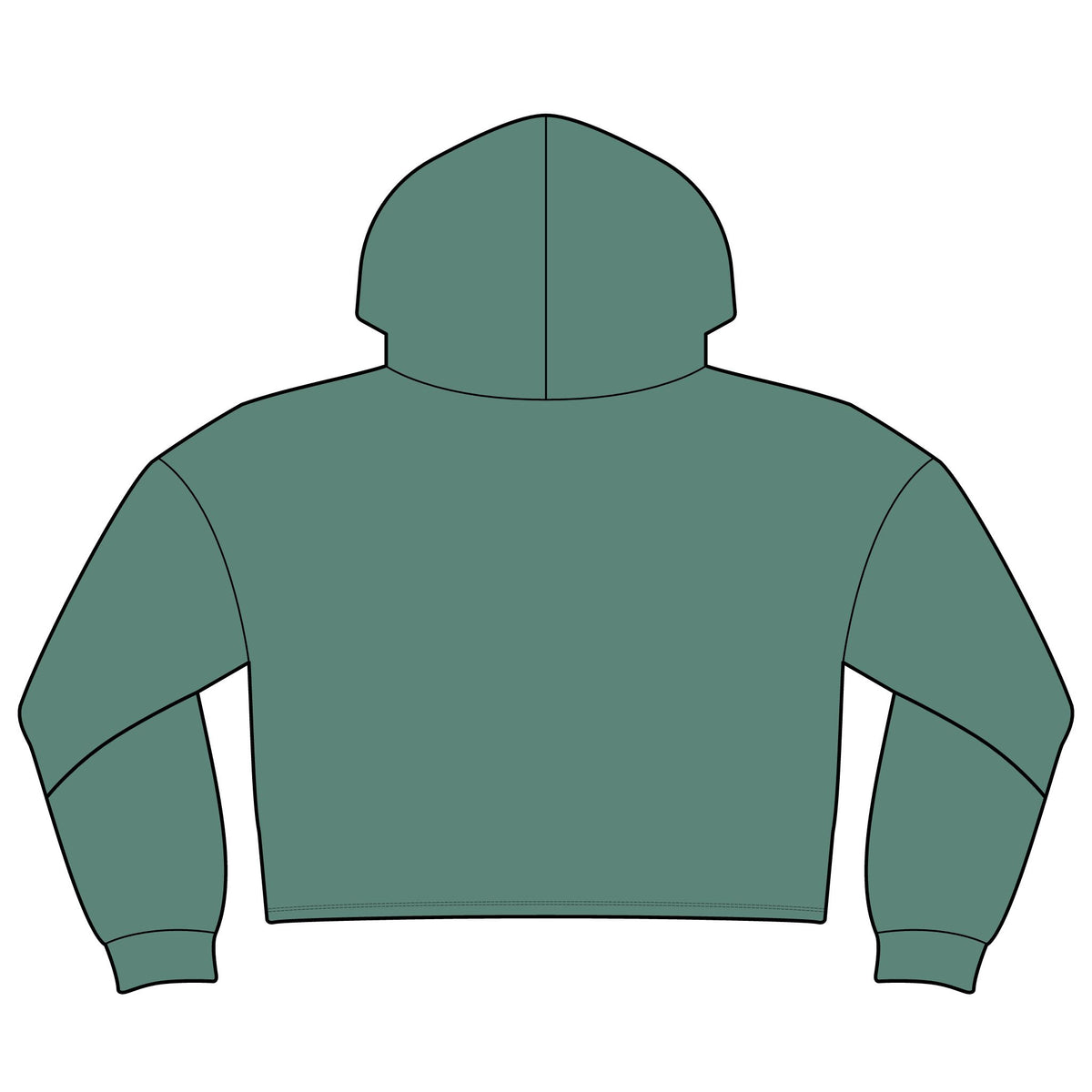 Women's Perfect Tri Midi Long Sleeve Hoodie
