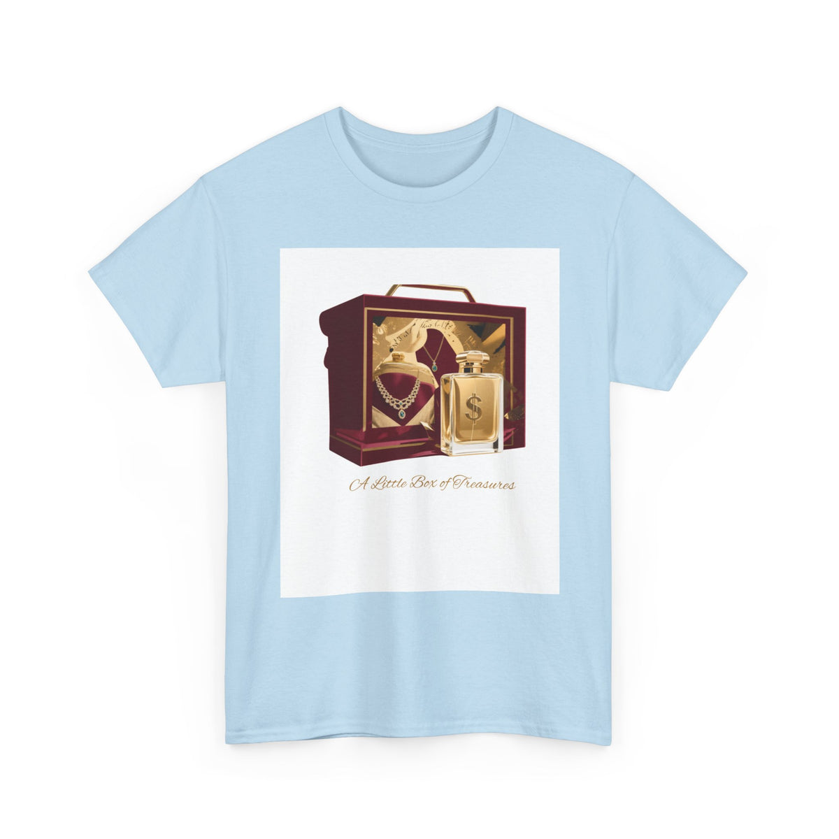 Red Jewelry Box Cotton Tee