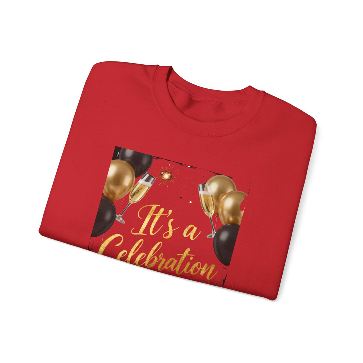 It’s a Celebration Gold & Black Sweatshirt