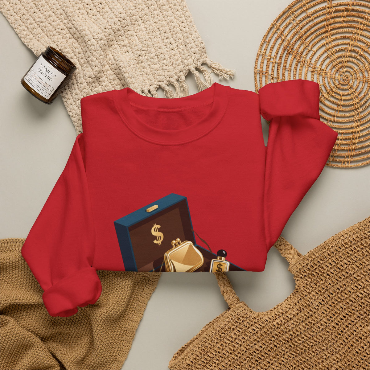 The Green Jewelry Box Crewneck Sweatshirt