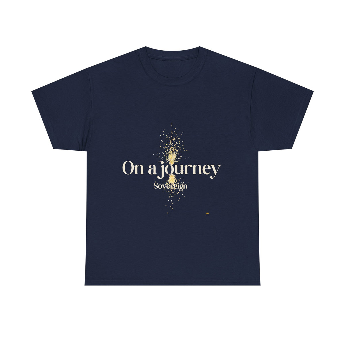 Journey Graphic Tee — "On a Journey" Inspirational White T‑Shirt