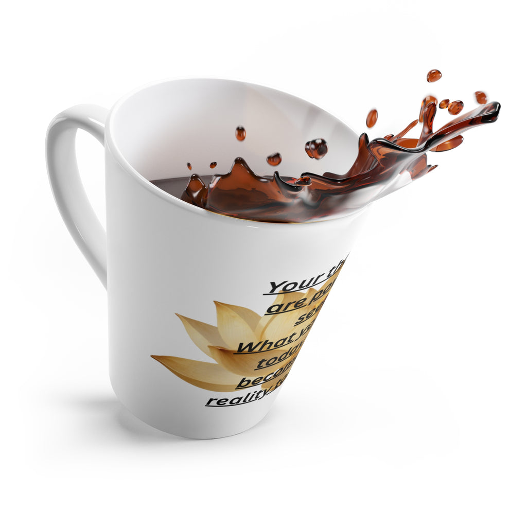 Golden Lotus Inspiration – 12 oz Latte Mu