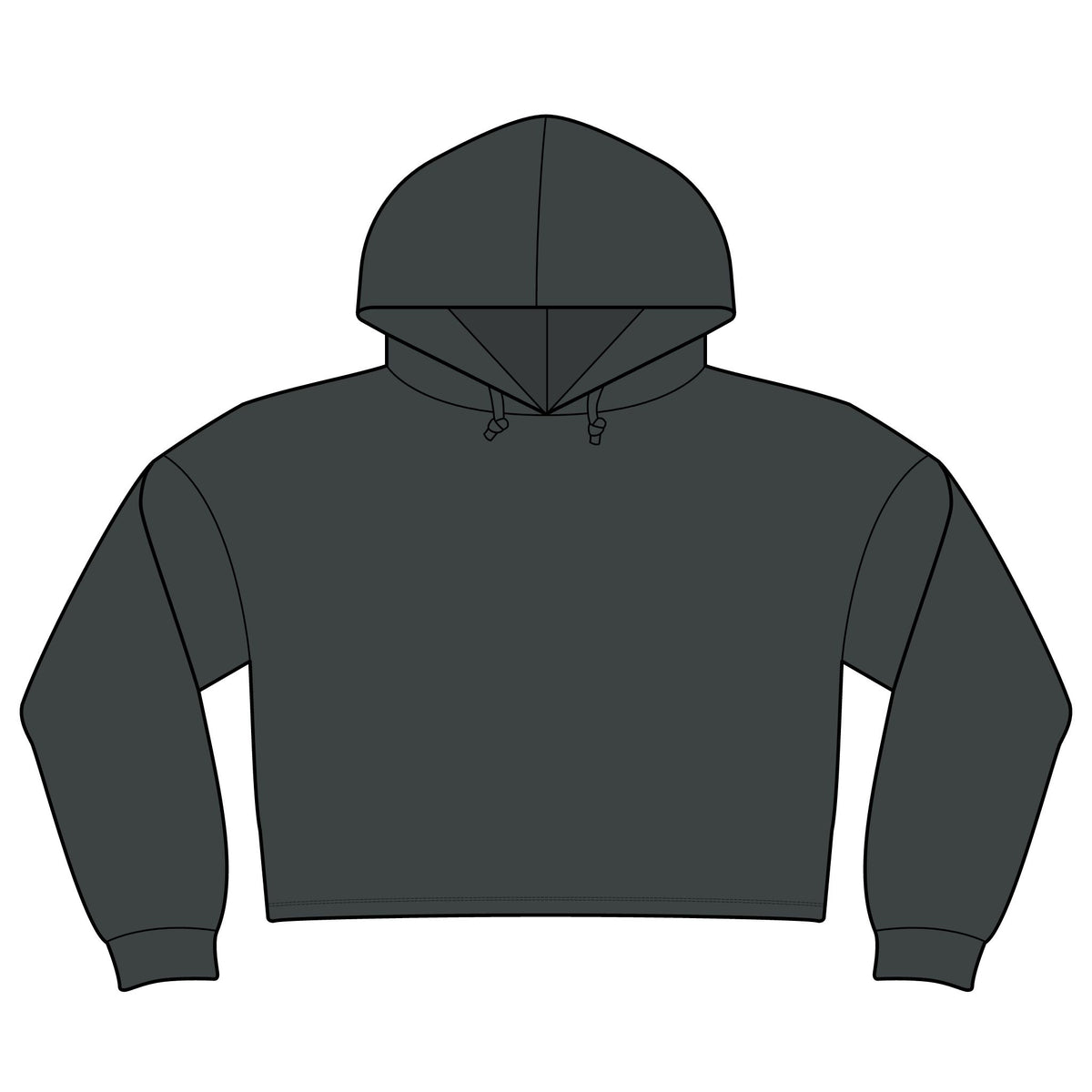 Women's Perfect Tri Midi Long Sleeve Hoodie