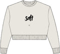 Womens Relaxed Crop Crewneck