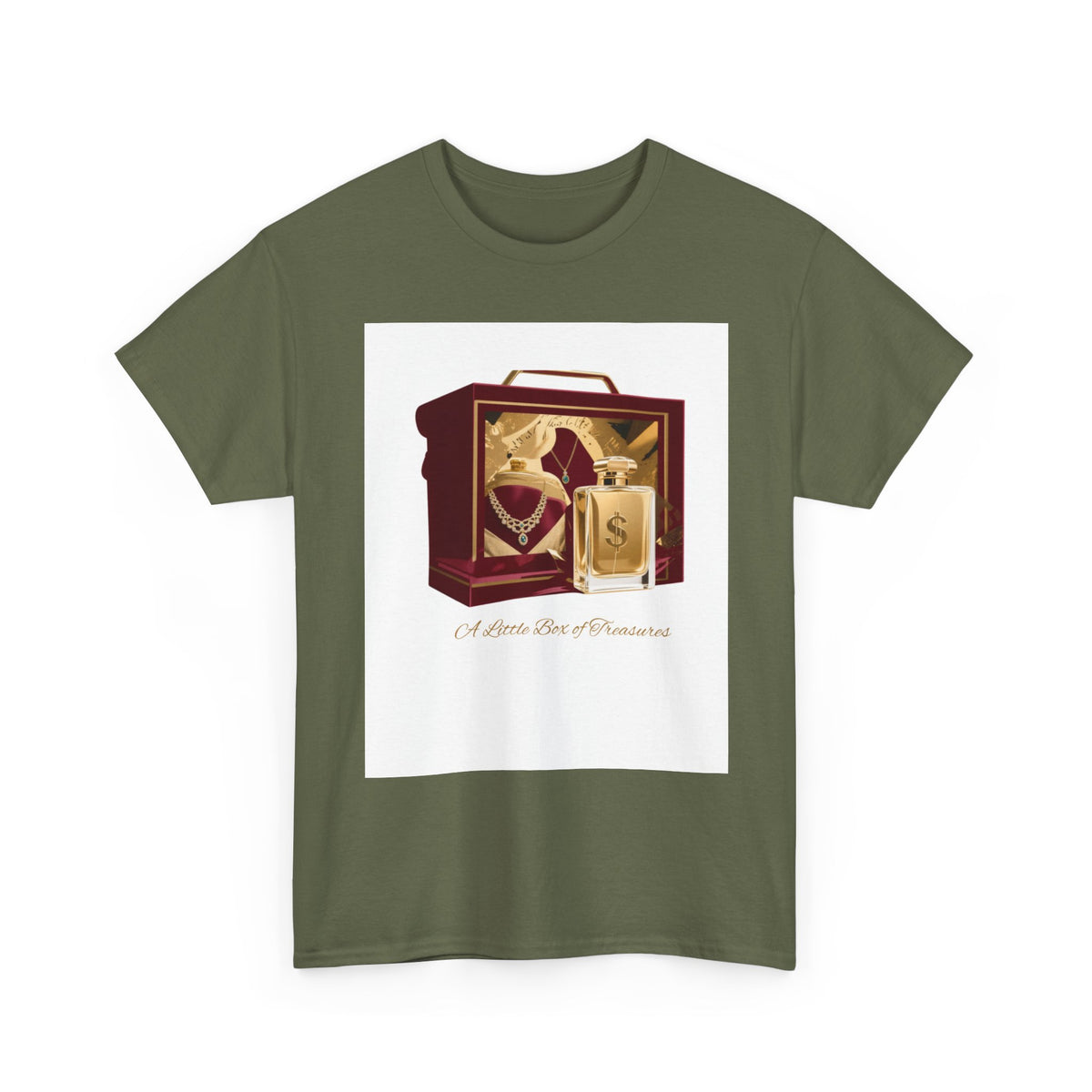 Red Jewelry Box Cotton Tee