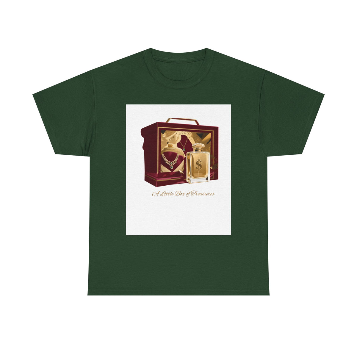 Red Jewelry Box Cotton Tee