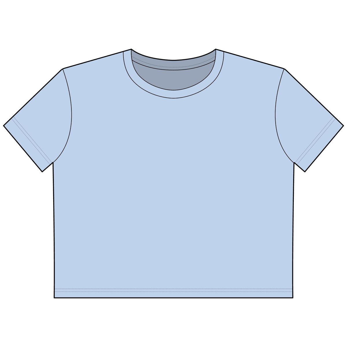 Womens Crop Tee