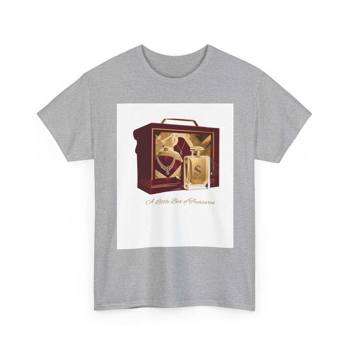 Red Jewelry Box Cotton Tee