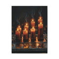 Candlelit Serenity Canvas Wall Art