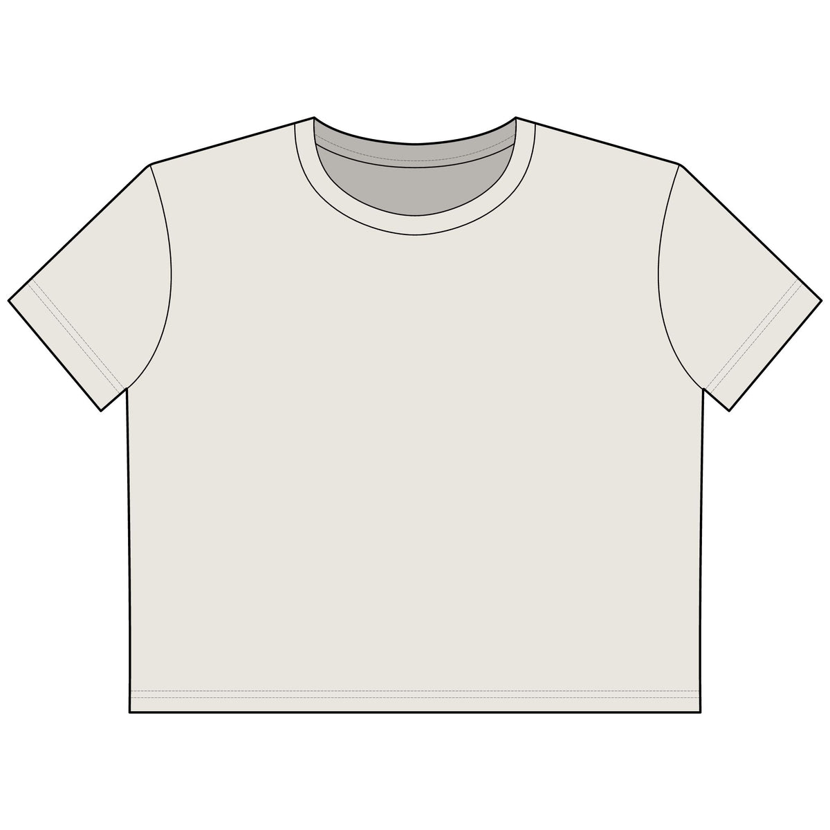 Womens Crop Tee