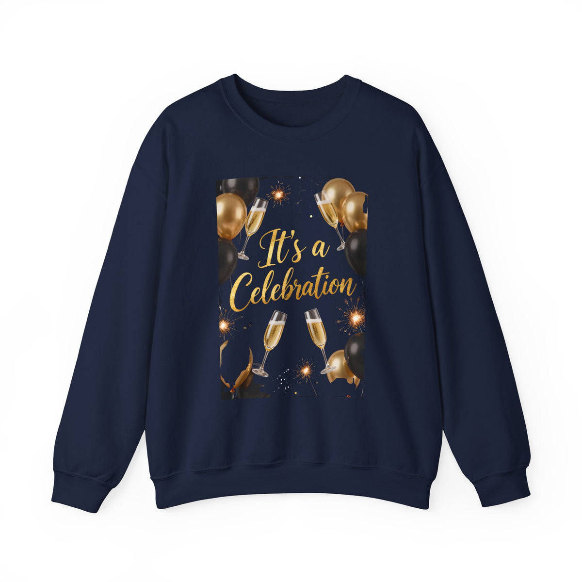It’s a Celebration Gold & Black Sweatshirt