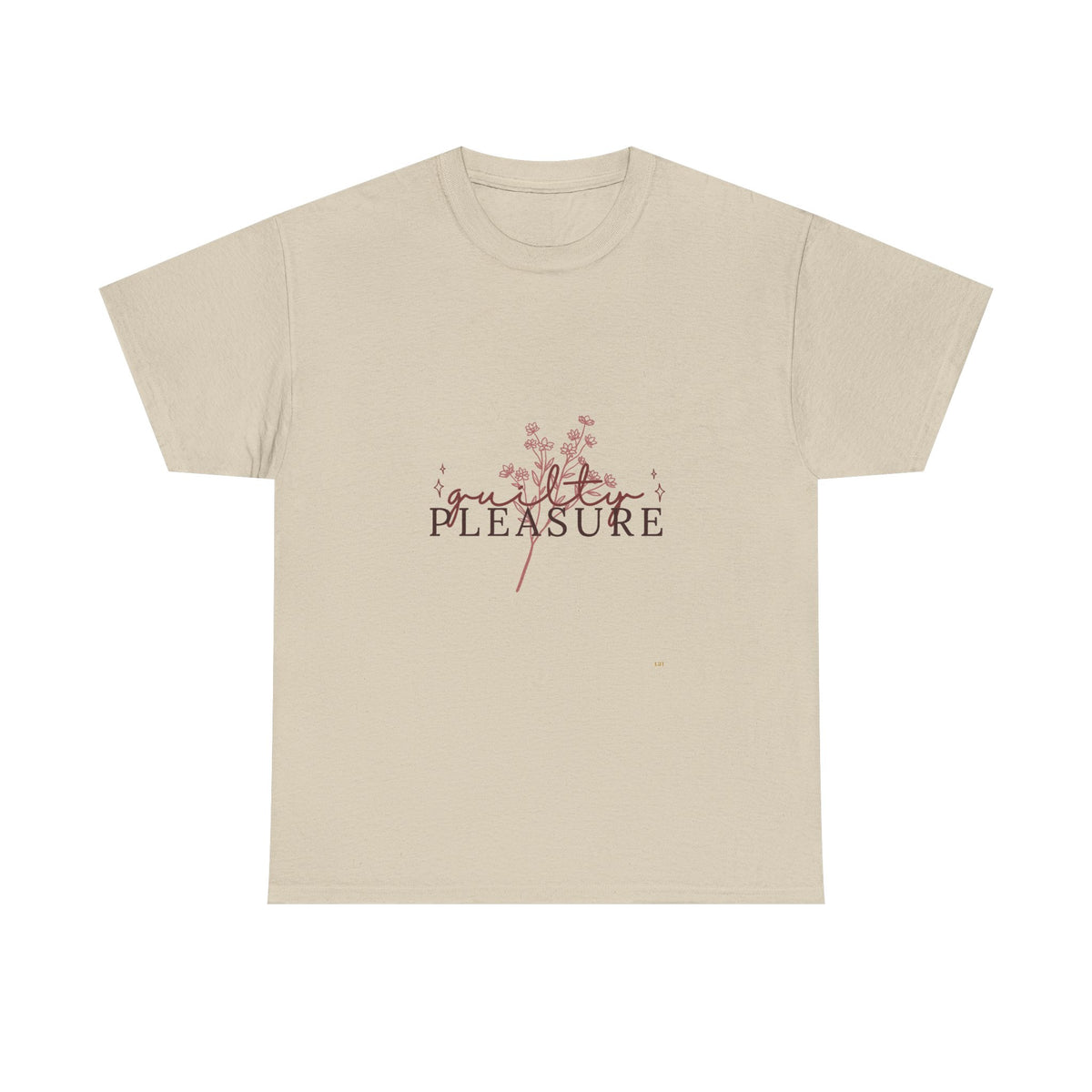 Pleasure Floral T‑Shirt — Minimal Botanical Graphic Tee
