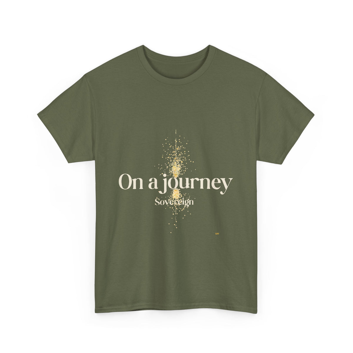 Journey Graphic Tee — "On a Journey" Inspirational White T‑Shirt