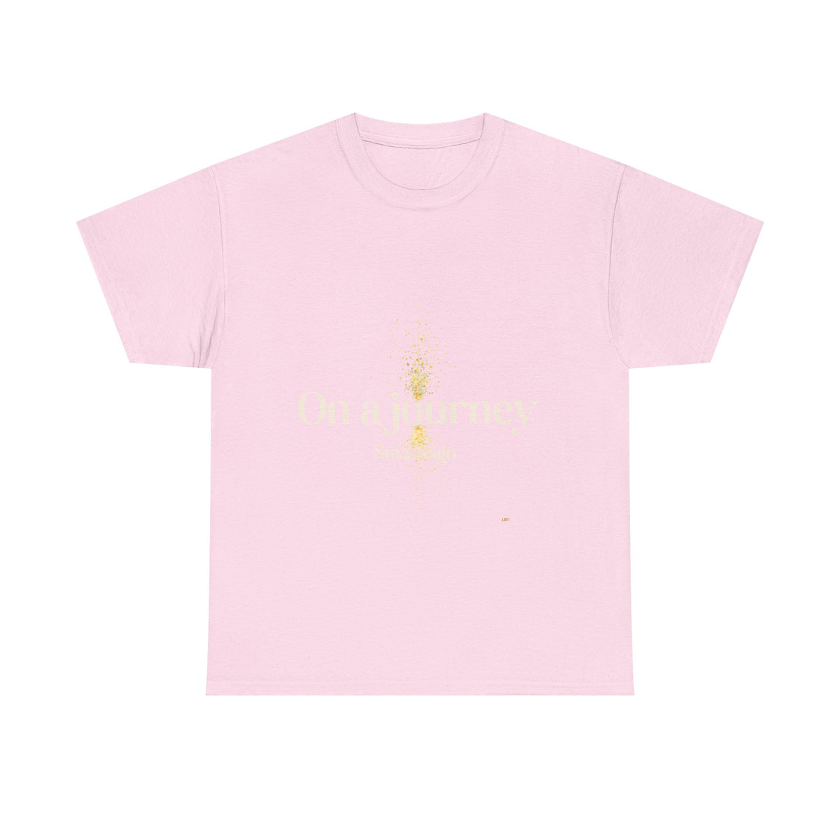 Journey Graphic Tee — "On a Journey" Inspirational White T‑Shirt
