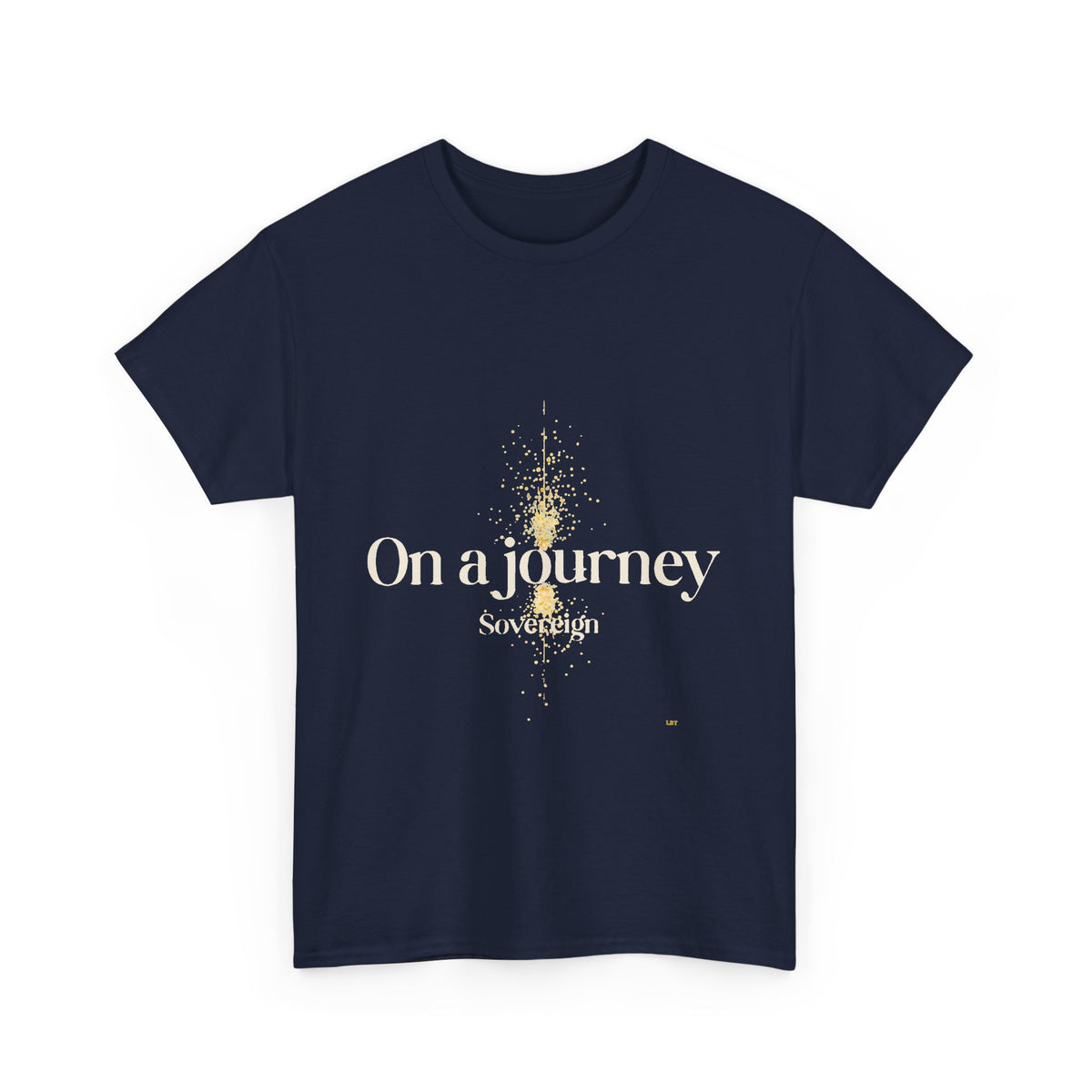 Journey Graphic Tee — "On a Journey" Inspirational White T‑Shirt