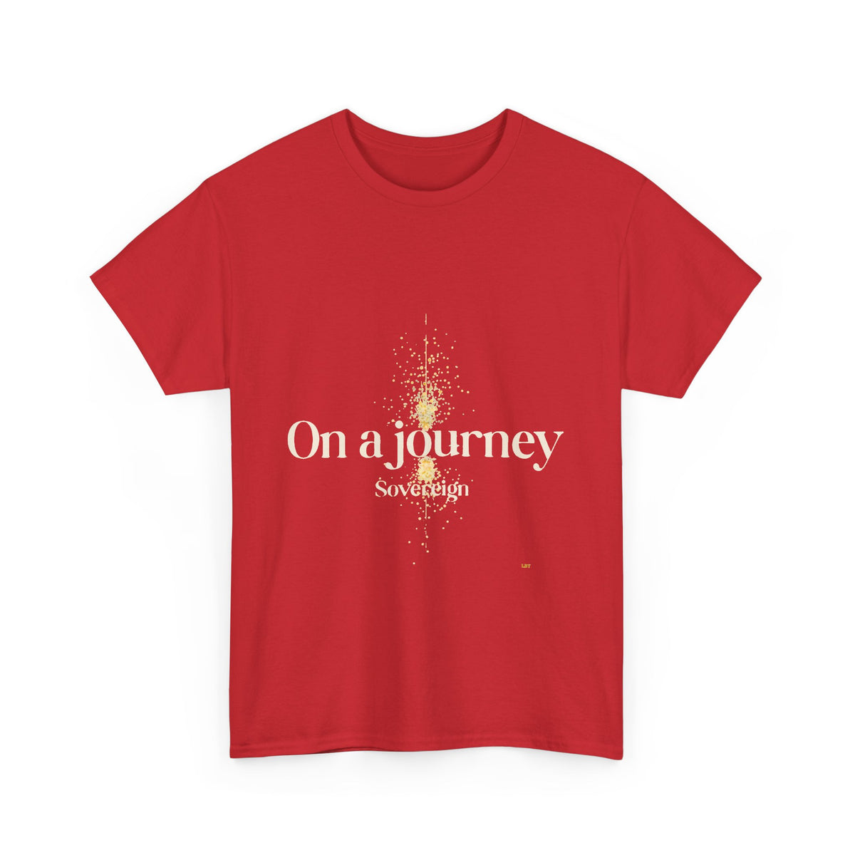 Journey Graphic Tee — "On a Journey" Inspirational White T‑Shirt