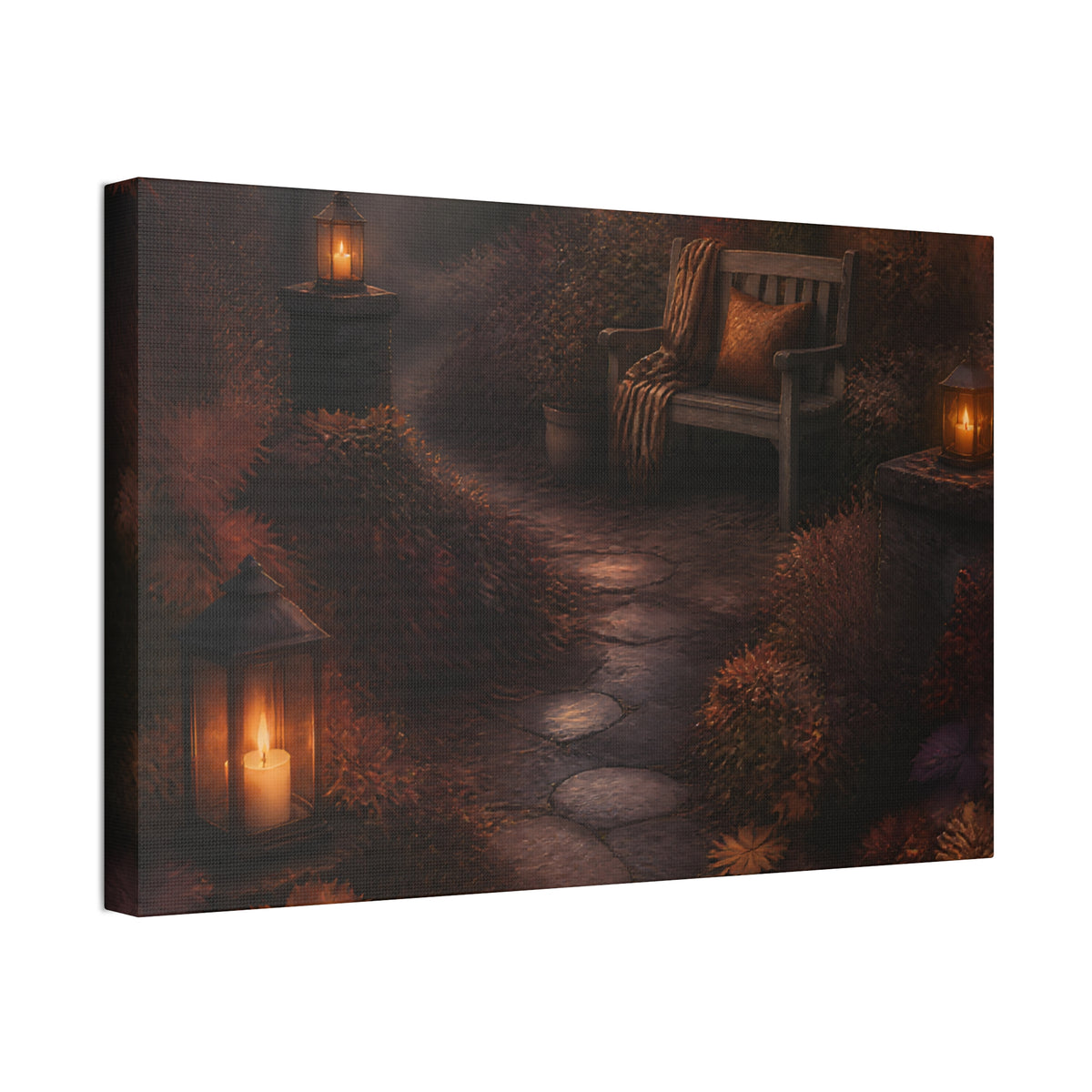 Lanterns at Dusk
