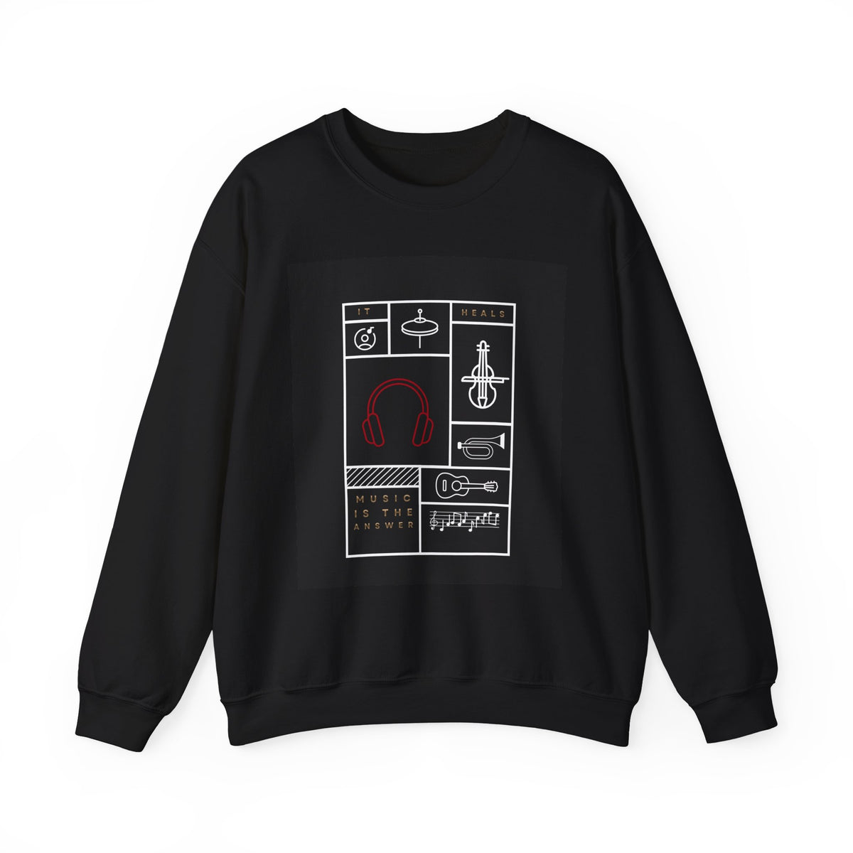 Music is the Answer Crewneck Sweatshirt