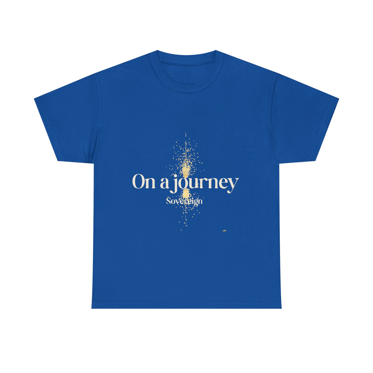 Journey Graphic Tee — "On a Journey" Inspirational White T‑Shirt