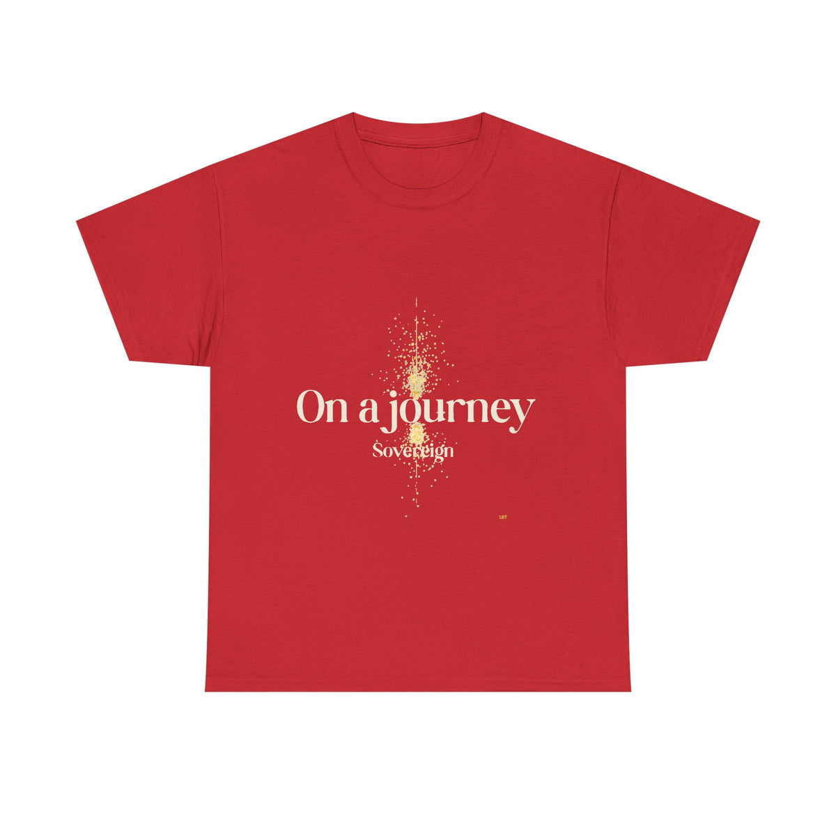 Journey Graphic Tee — "On a Journey" Inspirational White T‑Shirt