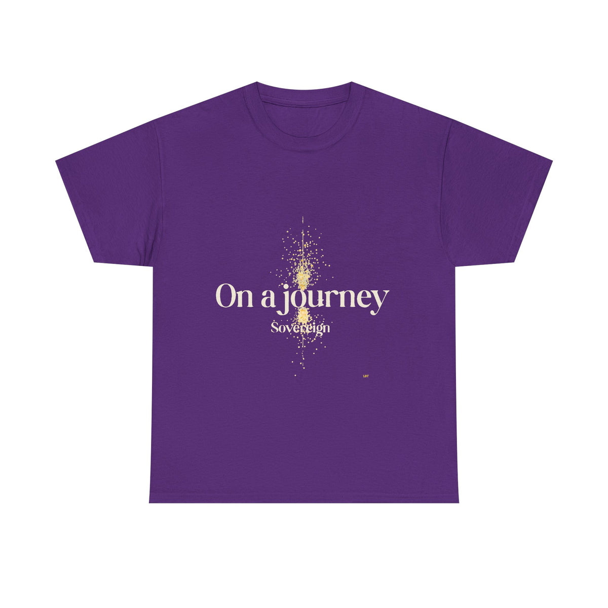 Journey Graphic Tee — "On a Journey" Inspirational White T‑Shirt