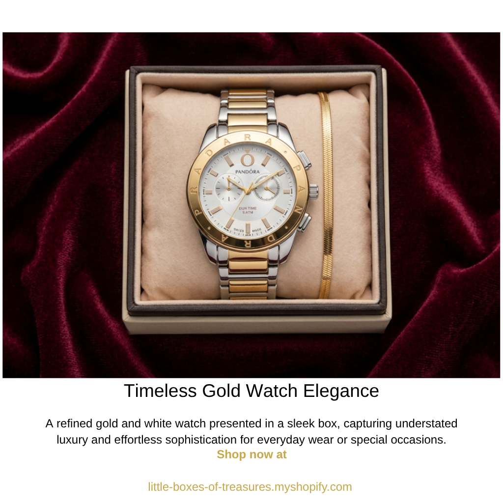 Watch Gift Box for Her – Treasured Timepiece Box