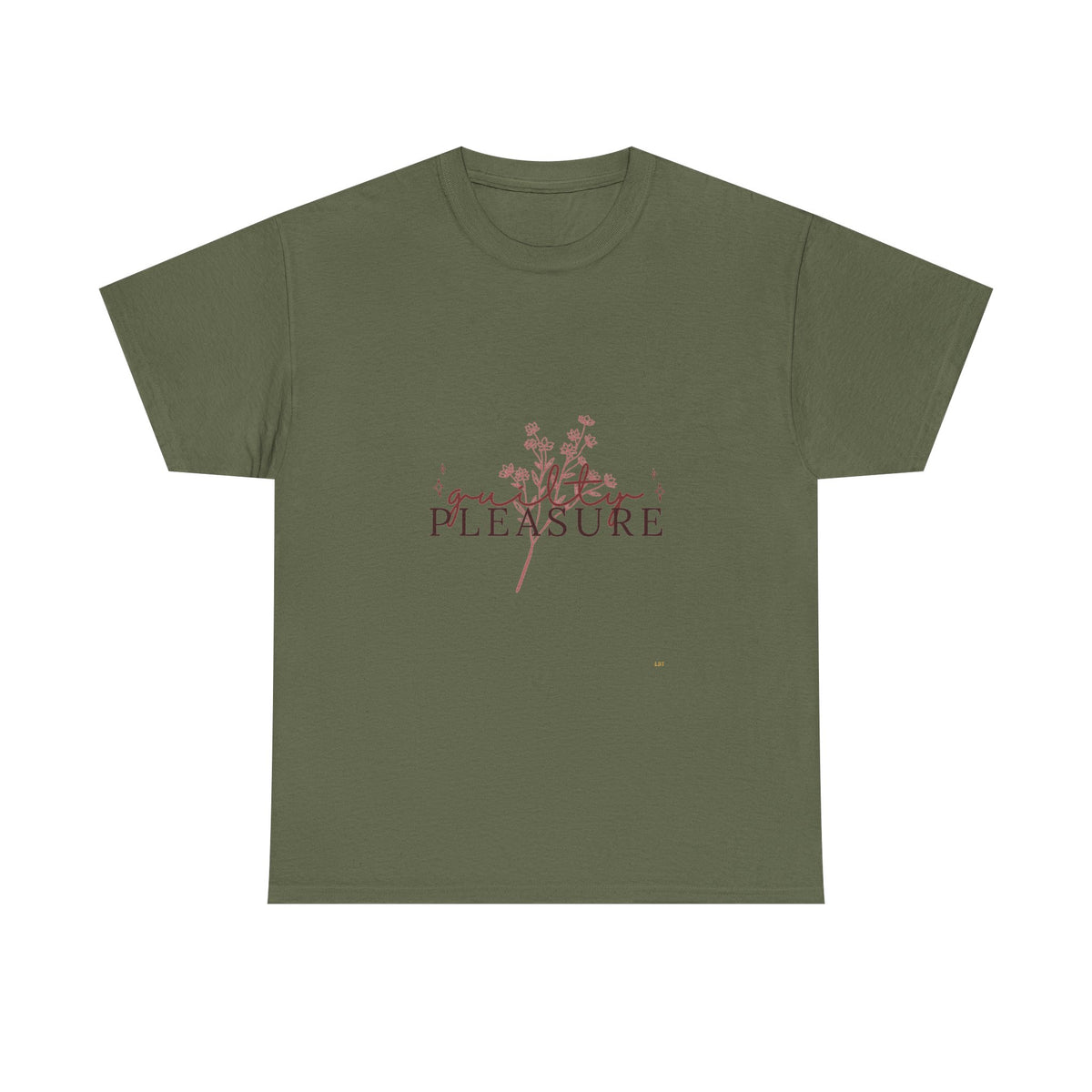 Pleasure Floral T‑Shirt — Minimal Botanical Graphic Tee