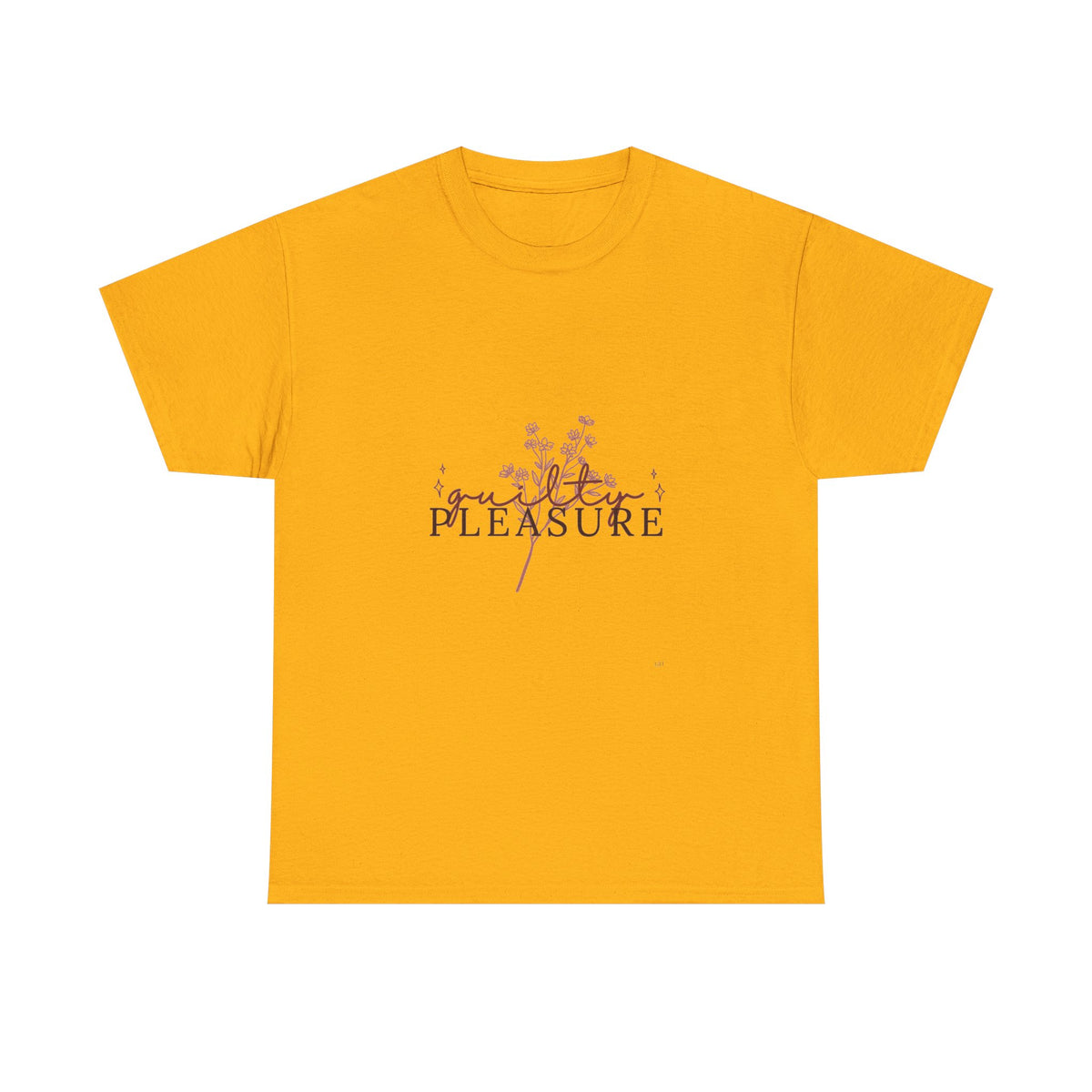 Pleasure Floral T‑Shirt — Minimal Botanical Graphic Tee