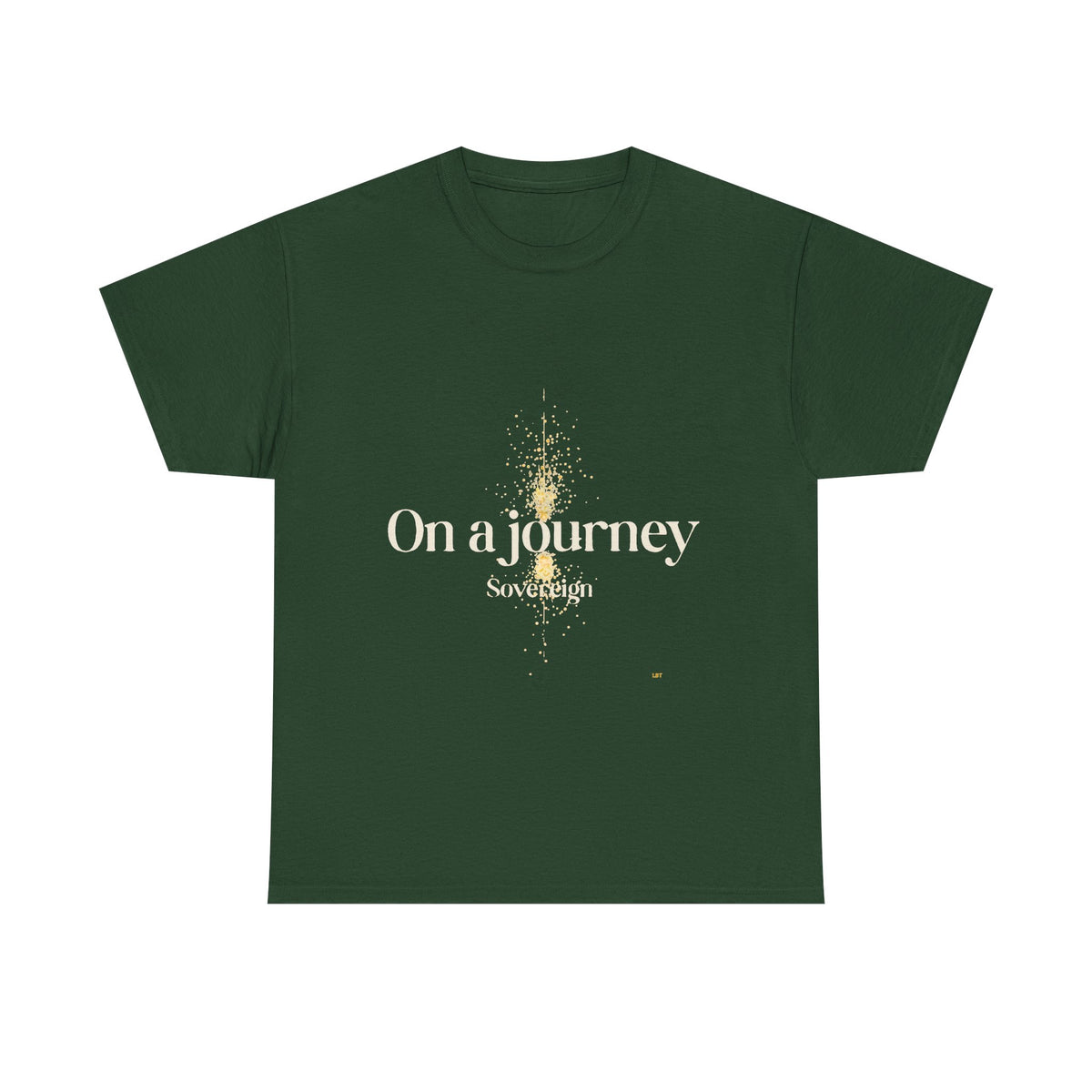 Journey Graphic Tee — "On a Journey" Inspirational White T‑Shirt