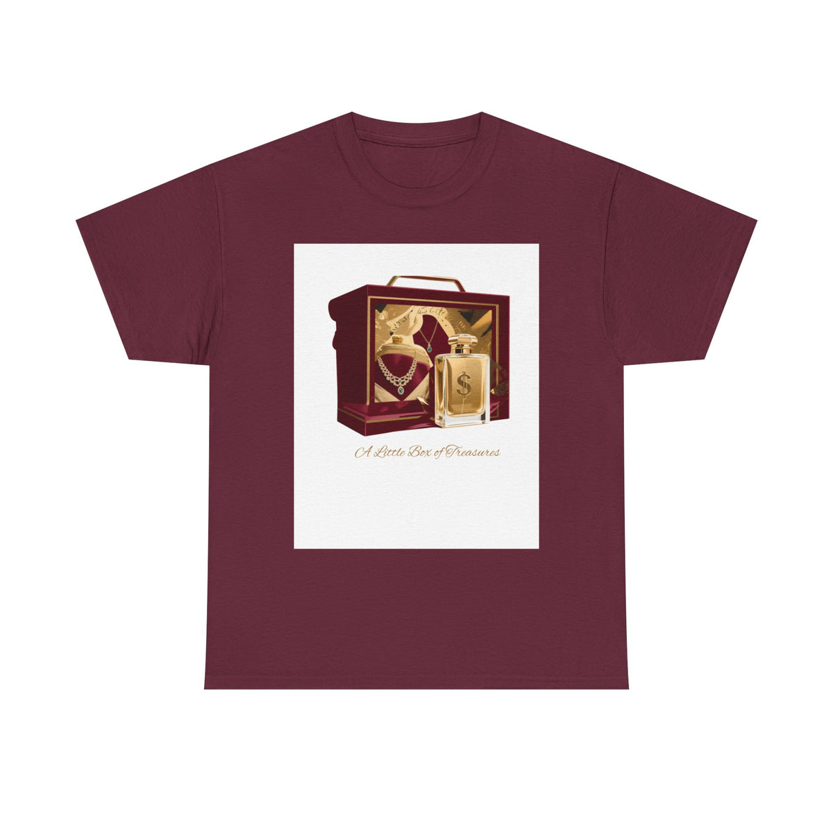 Red Jewelry Box Cotton Tee