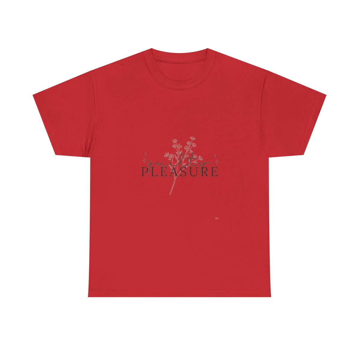 Pleasure Floral T‑Shirt — Minimal Botanical Graphic Tee