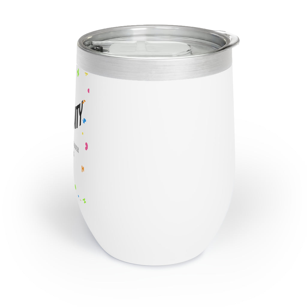 Positivity – Inspirational 12 oz Wine Tumbler