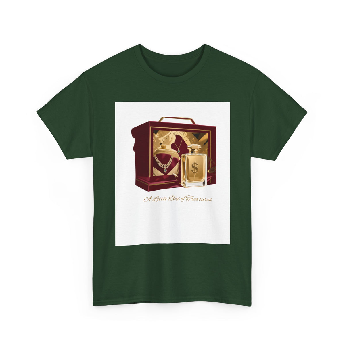 Red Jewelry Box Cotton Tee