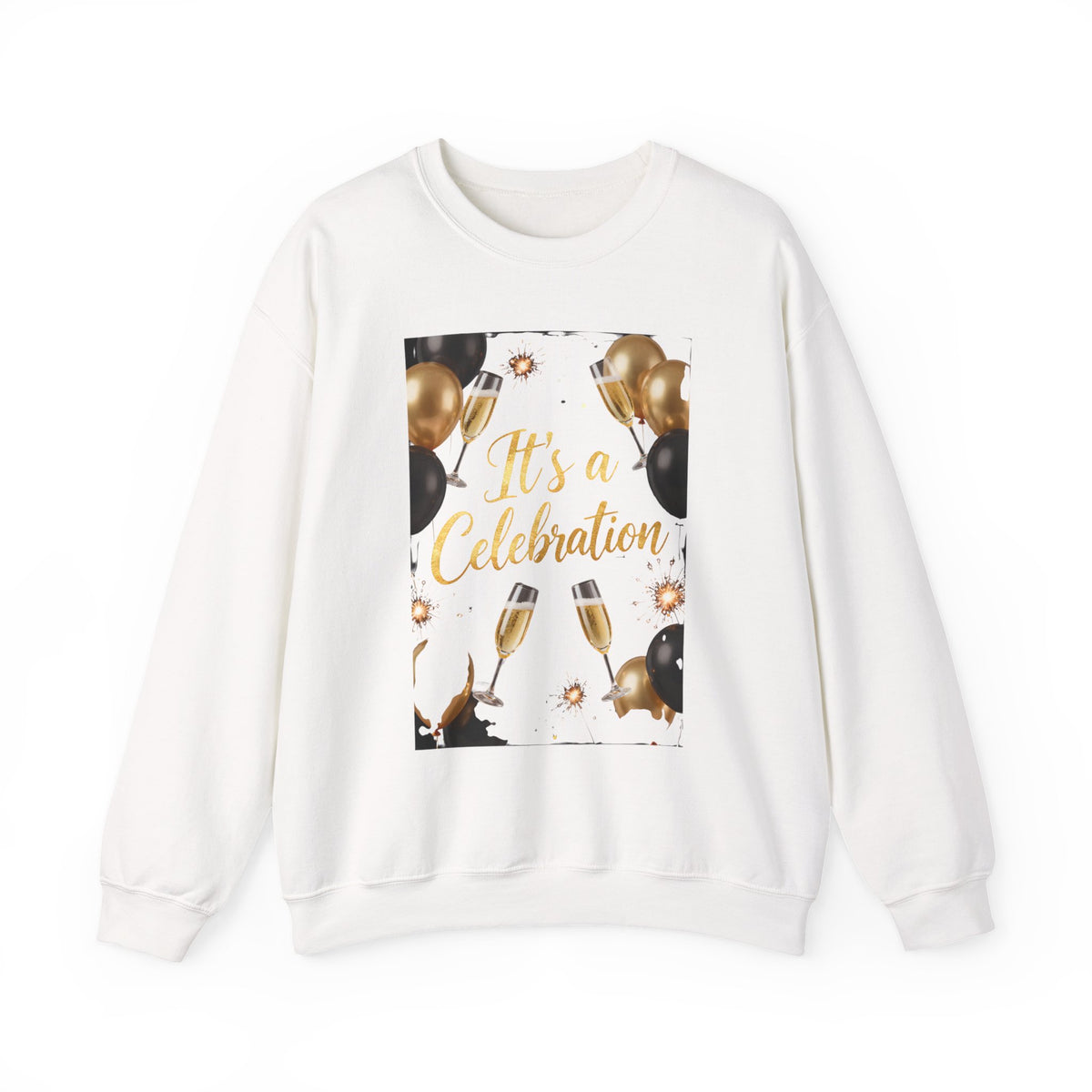 It’s a Celebration Gold & Black Sweatshirt