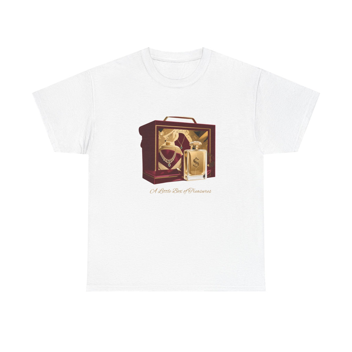 Red Jewelry Box Cotton Tee