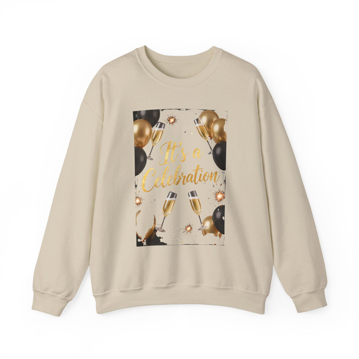 It’s a Celebration Gold & Black Sweatshirt