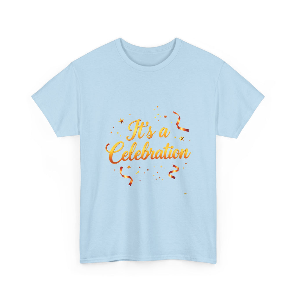 It's a Celebration T-Shirt — Confetti Party Graphic Tee