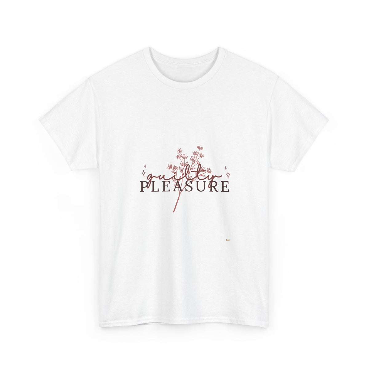Pleasure Floral T‑Shirt — Minimal Botanical Graphic Tee