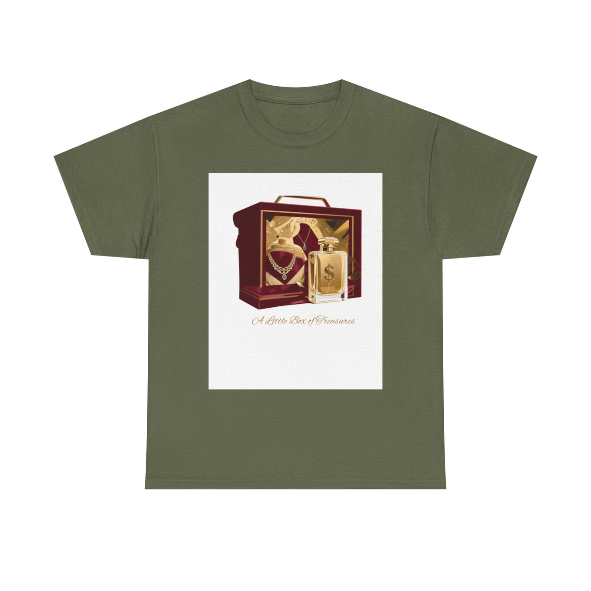 Red Jewelry Box Cotton Tee