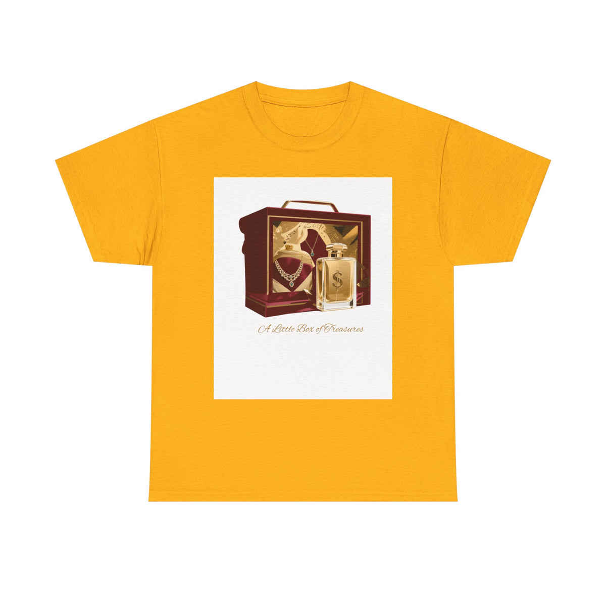 Red Jewelry Box Cotton Tee