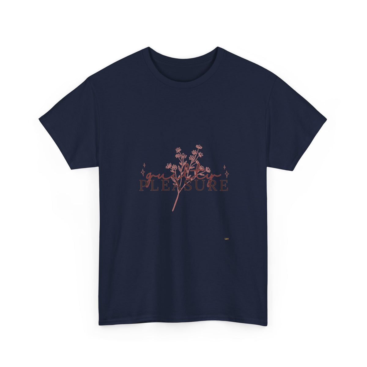 Pleasure Floral T‑Shirt — Minimal Botanical Graphic Tee