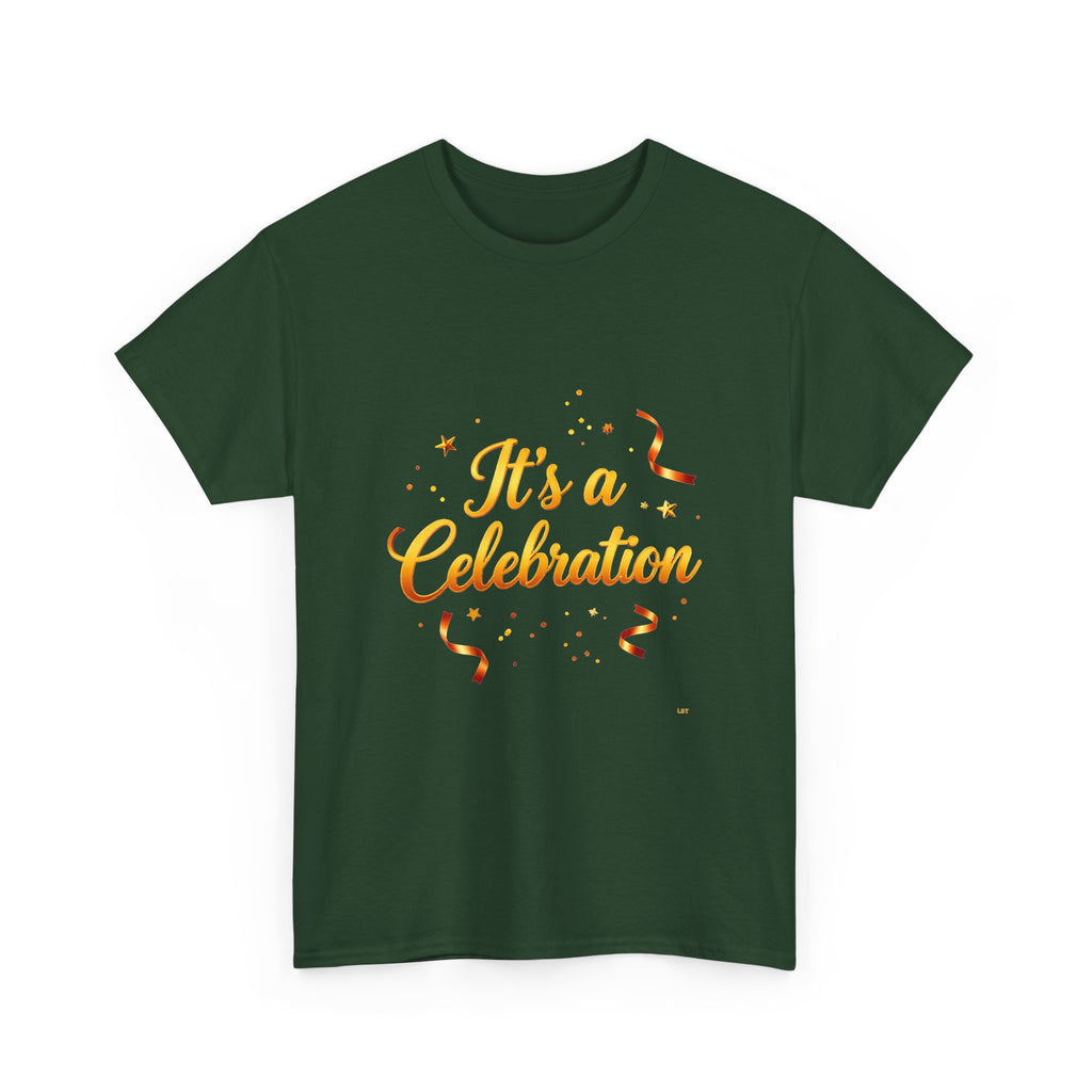 It's a Celebration T-Shirt — Confetti Party Graphic Tee