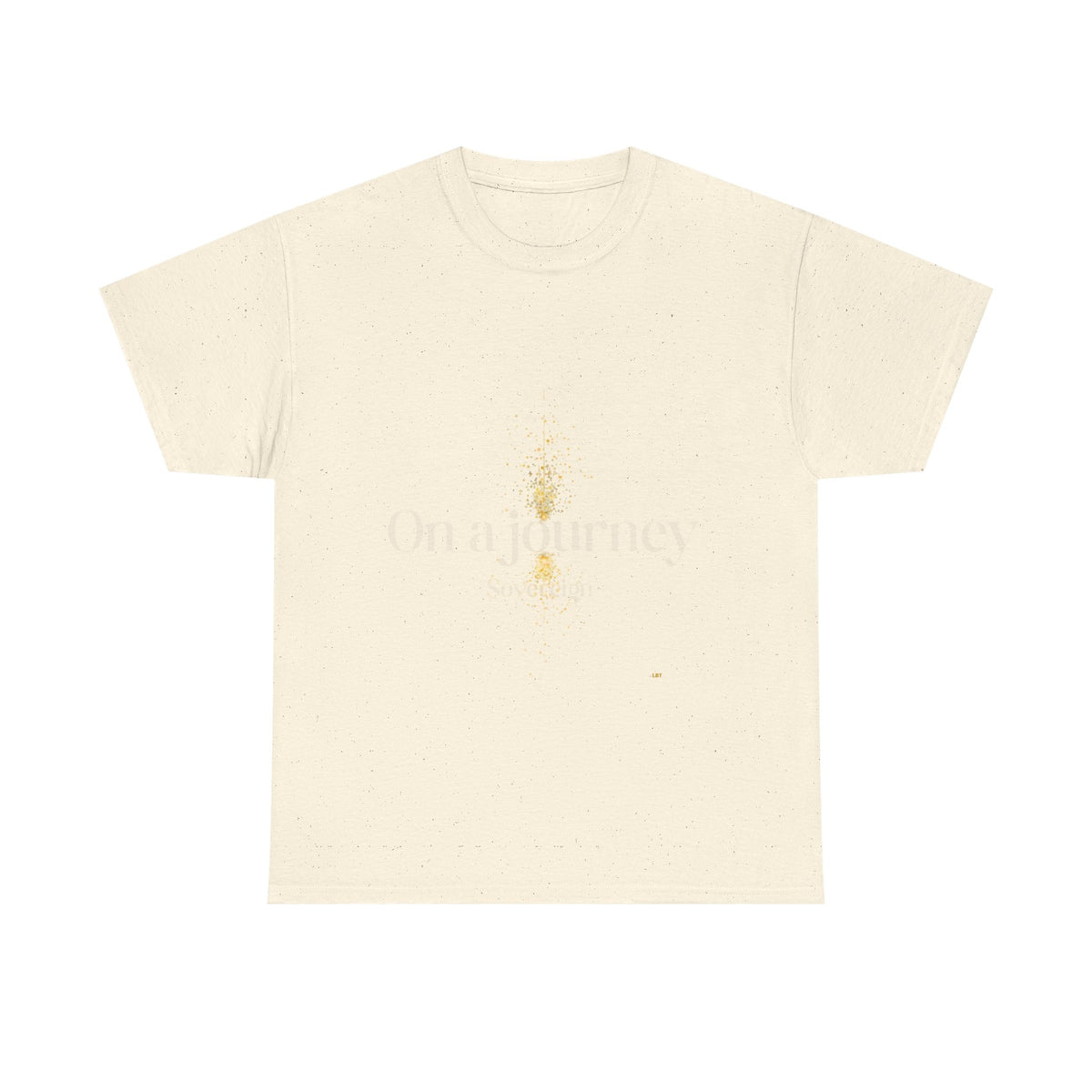 Journey Graphic Tee — "On a Journey" Inspirational White T‑Shirt