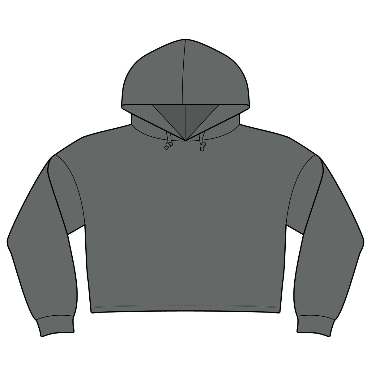 Women's Perfect Tri Midi Long Sleeve Hoodie